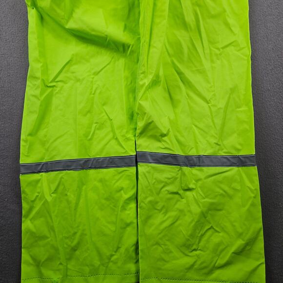 Blue Mountain PVC Rainsuit Hi-Visibility Jacket Overall Set Mens M Reflective - Picture 7 of 7